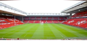 Stadion Anfield, Kota Liverpool, England